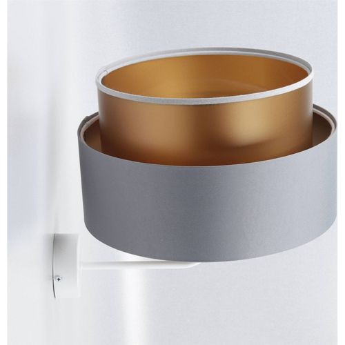 Applique Murale Design Satinée Lumière Cuivrée Ambiance Chic