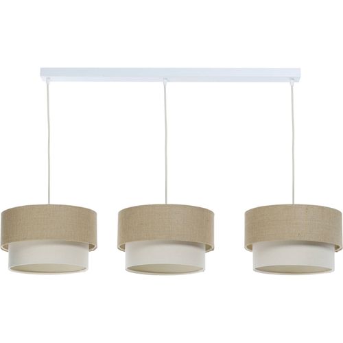 Suspension Boho En Jute Et Lin Lumière Douce Ambiance Naturelle