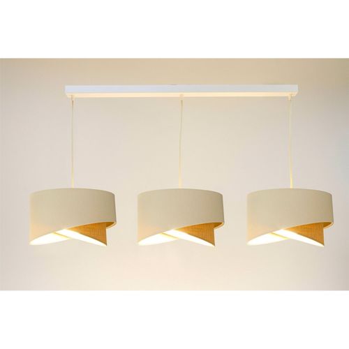 Suspension Boho En Jute Et Lin Style Naturel Ajustable