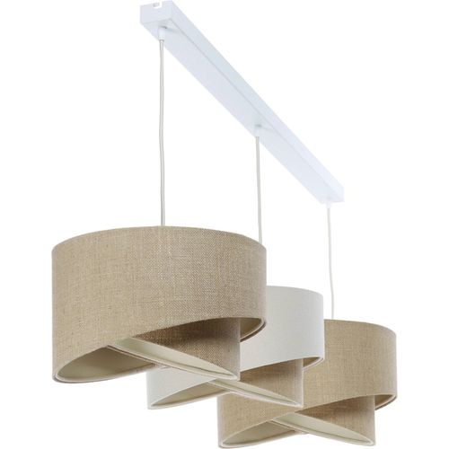Suspension Boho En Jute Et Lin Ambiance Naturelle Ajustable