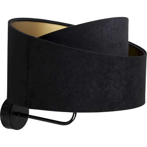 Applique Velours Dorée Design Moderne LED Compatible Ambiance Cosy