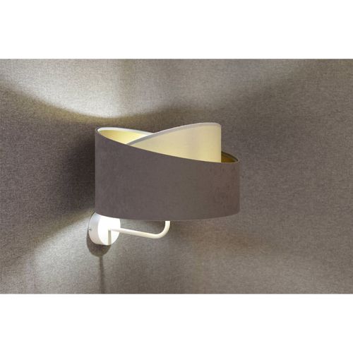 Applique Velours Design Doré Ambiance Douce Compatible LED