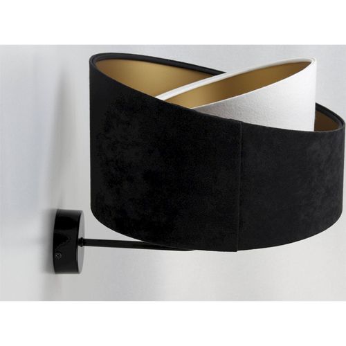 Applique Velours Dorée Design Élégant Compatible LED E27