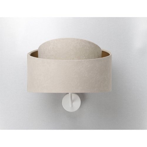 Applique Murale Velours Doré Design Élégant LED Compatible Galaxy