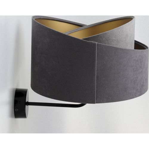 Applique Velours Doré Design Élégant Compatible LED Ambiance Chic