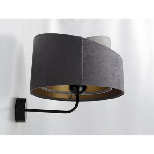 Applique Velours Doré Design Élégant Compatible LED Ambiance Chic