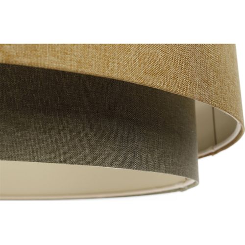 Suspension Bohème Élégante Tissu Crème Pour Salon Ou Chambre