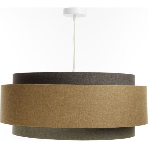 Suspension Bohème Élégante Tissu Crème Pour Salon Ou Chambre