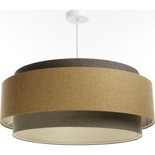 Suspension Bohème Élégante Tissu Crème Pour Salon Ou Chambre