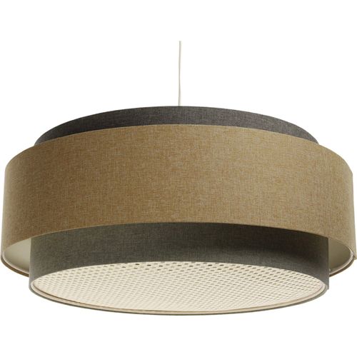 Suspension Bohème Élégante En Tissu Et Rotin Ambiance Chaleureuse