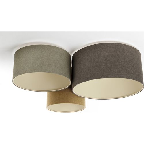 Plafonnier Tissu Boho Élégant Lumière Douce Ajustable