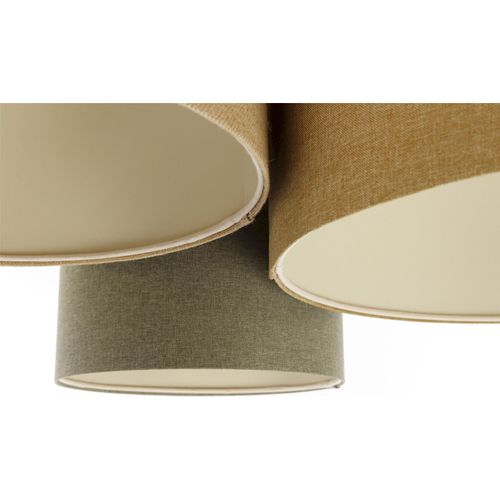 Plafonnier Tissu Boho Élégant Lumière Douce LED E27 Ajustable