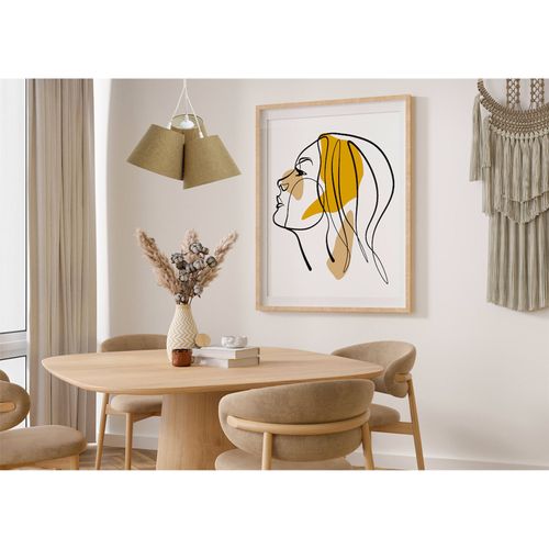 Suspension Boho Élégant Tissu Crème Ajustable Ambiance Chaleureuse