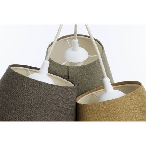 Suspension Tissu Boho Élégant Lumière Douce Pour Salon Ou Chambre