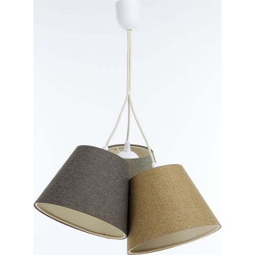 Suspension Tissu Boho Élégant Lumière Douce Pour Salon Ou Chambre