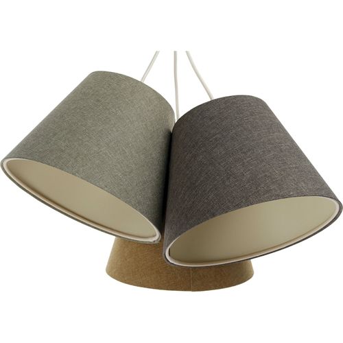 Suspension Tissu Boho Élégant Lumière Douce Pour Salon Ou Chambre