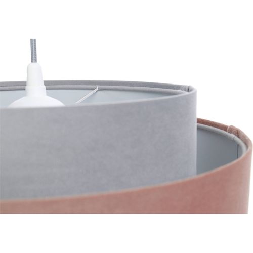 Suspension Enfant Tissu Poudré Rose Lumière Douce Chambre Fille