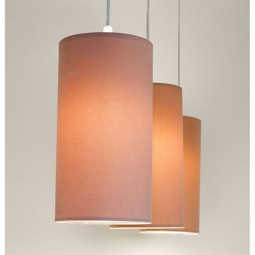 Suspension Enfant Ajustable Tissu Pastel Lumière Douce Chambre