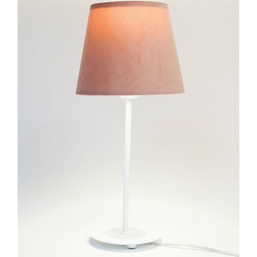 Lampe Velours Poudré Rose Ou Gris Douceur Chambre Enfant