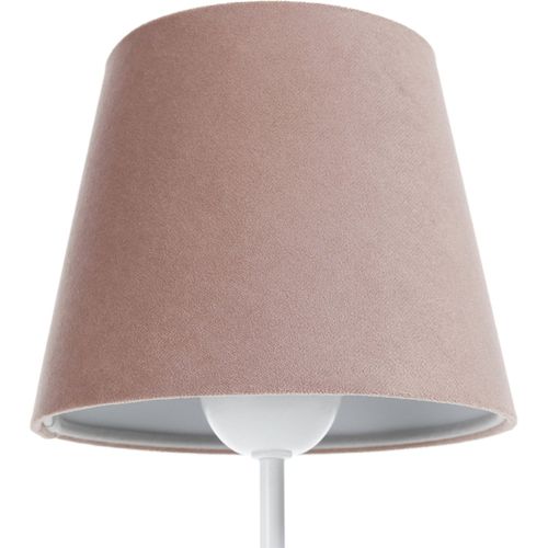 Lampe Velours Poudré Rose Ou Gris Douceur Chambre Enfant