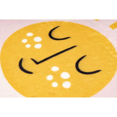 Tapis Enfant Rose Wonder Lavable Et Antiallergique 160 X 115 Cm Rose