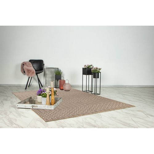 Tapis Intérieur Extérieur Naturel Antitache Robuste 290 X 200 Cm Beige