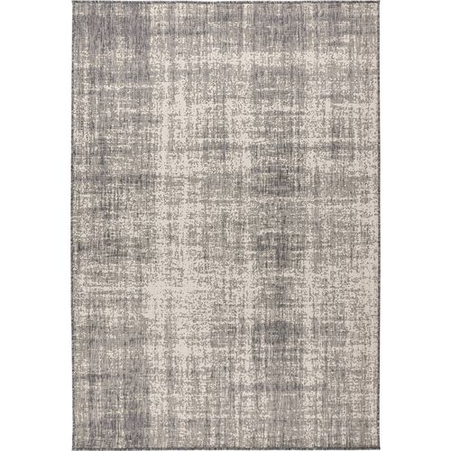 Tapis Argent Brillant Plat Et Résistant Intérieur Extérieur 170 X 120 Cm Argent