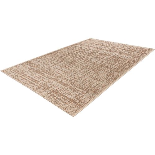 Tapis Tribal Multicolore Robuste Intérieur Extérieur 290 X 200 Cm Beige