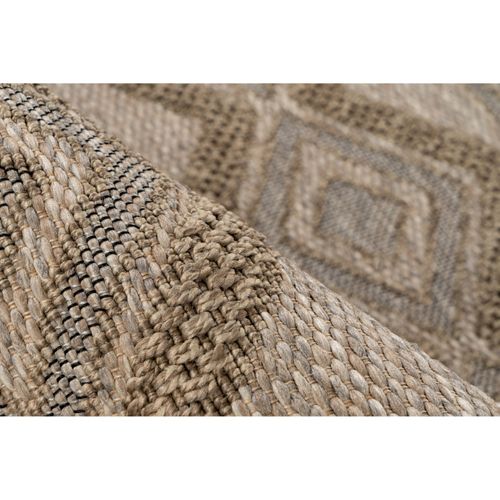 Tapis Intérieur Extérieur Naturel Robuste Antitache 150 X 80 Cm Beige