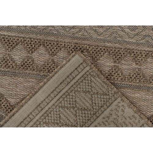 Tapis Intérieur Extérieur Naturel Robuste Antitache 170 X 120 Cm Beige