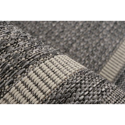 Tapis Argenté Plat Et Brillant Intérieur Extérieur 150 X 80 Cm Argent