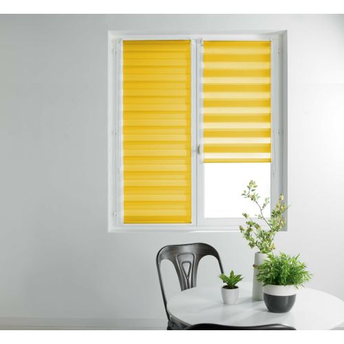 Store Enrouleur 60 X 90 Cm Day-night Jaune