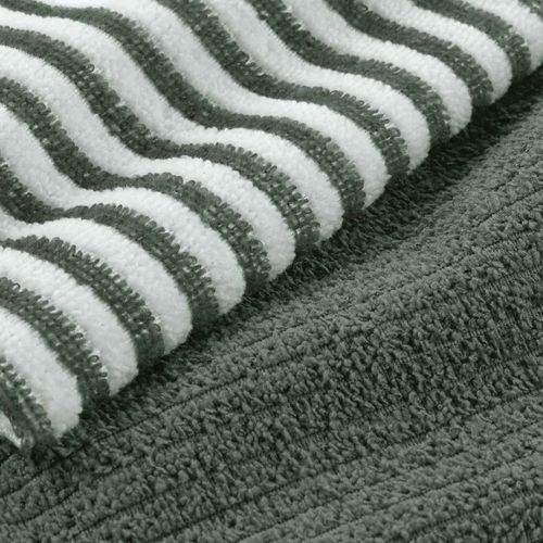 3 Torchons Microfibre Cuistot Kaki