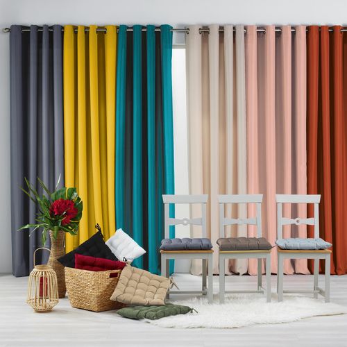 Coussin Passepoil 60 X 60 Cm Terracotta