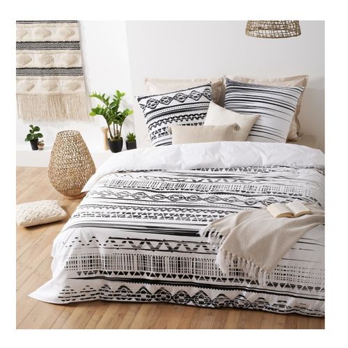 Parure Housse Couette 240 X 220 Cm Motifs Ethniques