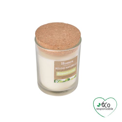 Bougie Verrine Parfum Bergamote Et Sauge