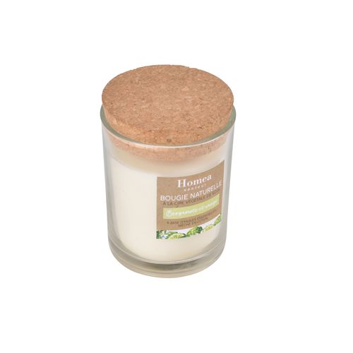 Bougie Verrine Parfum Bergamote Et Sauge