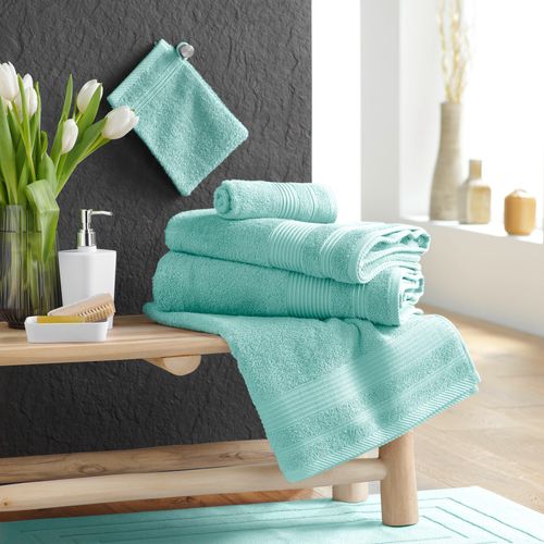 Serviette De Toilette Invite 30 X 50 Cm Tendresse Vert Celadon