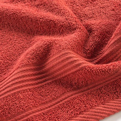 Serviette De Toilette Invite 30 X 50 Cm Tendresse Terracotta