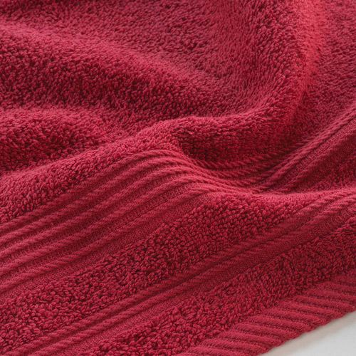 Serviette De Toilette Invite 30 X 50 Cm Tendresse Rubis