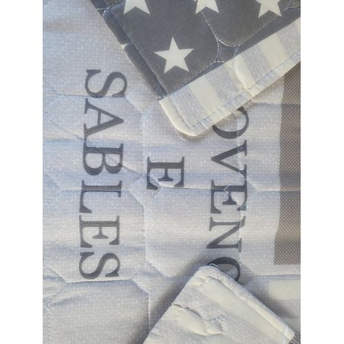 Couvre Lit Microfibre + Taies 240 X 260 Cm Provence