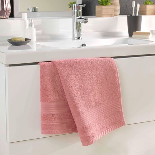 Serviette De Toilette 50 X 90 Cm Tendresse Rose