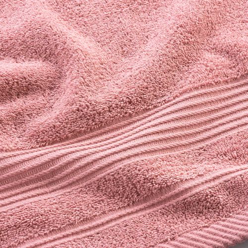 Serviette De Toilette 50 X 90 Cm Tendresse Rose