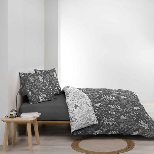 Housse De Couette + 2 Taies 220 X 240 Cm Suzanna Anthracite