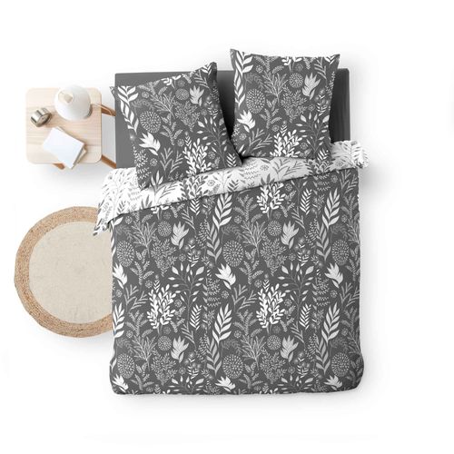 Housse De Couette + 2 Taies 220 X 240 Cm Suzanna Anthracite