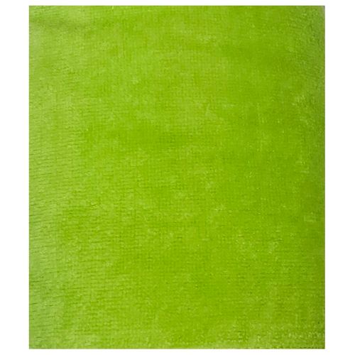 Serviette Drap De Plage Velours 100 X 180 Cm Uni Anis