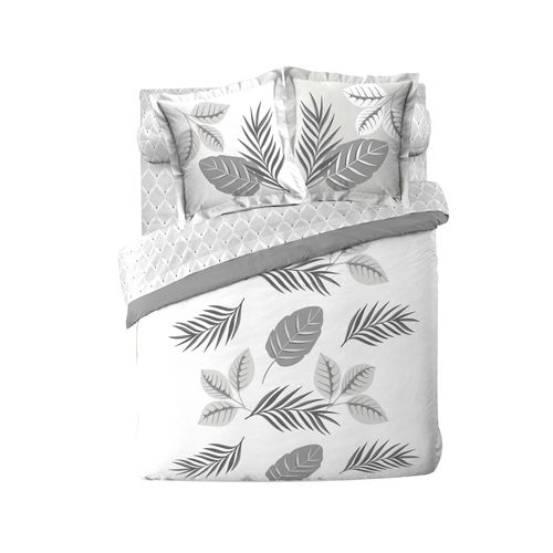 Housse De Couette Coton 6 Pieces 220 X 240 Cm Olivia