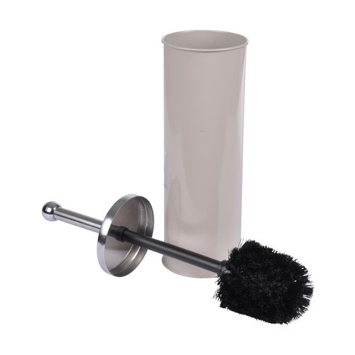 Brosse De Toilette 9.5 X 37 Cm Metalia Taupe