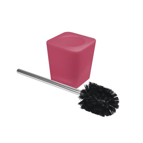 Brosse De Toilette Plastique 11.6 X 38.2 Cm Soft Framboise