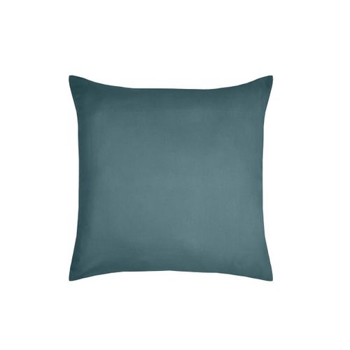 1 Taie D'oreiller Coton Uni 63 X 63 Cm Edens Eucalyptus